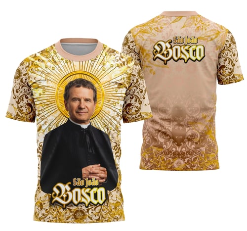 Camisa São João Bosco Católica Religião