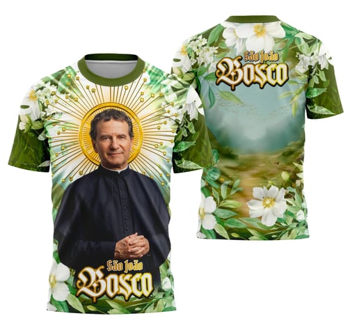 Camisa São João Bosco Católica Religião