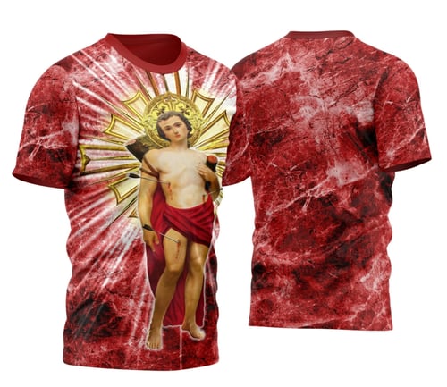 Camisa Religião São Sebastião Modelo 04