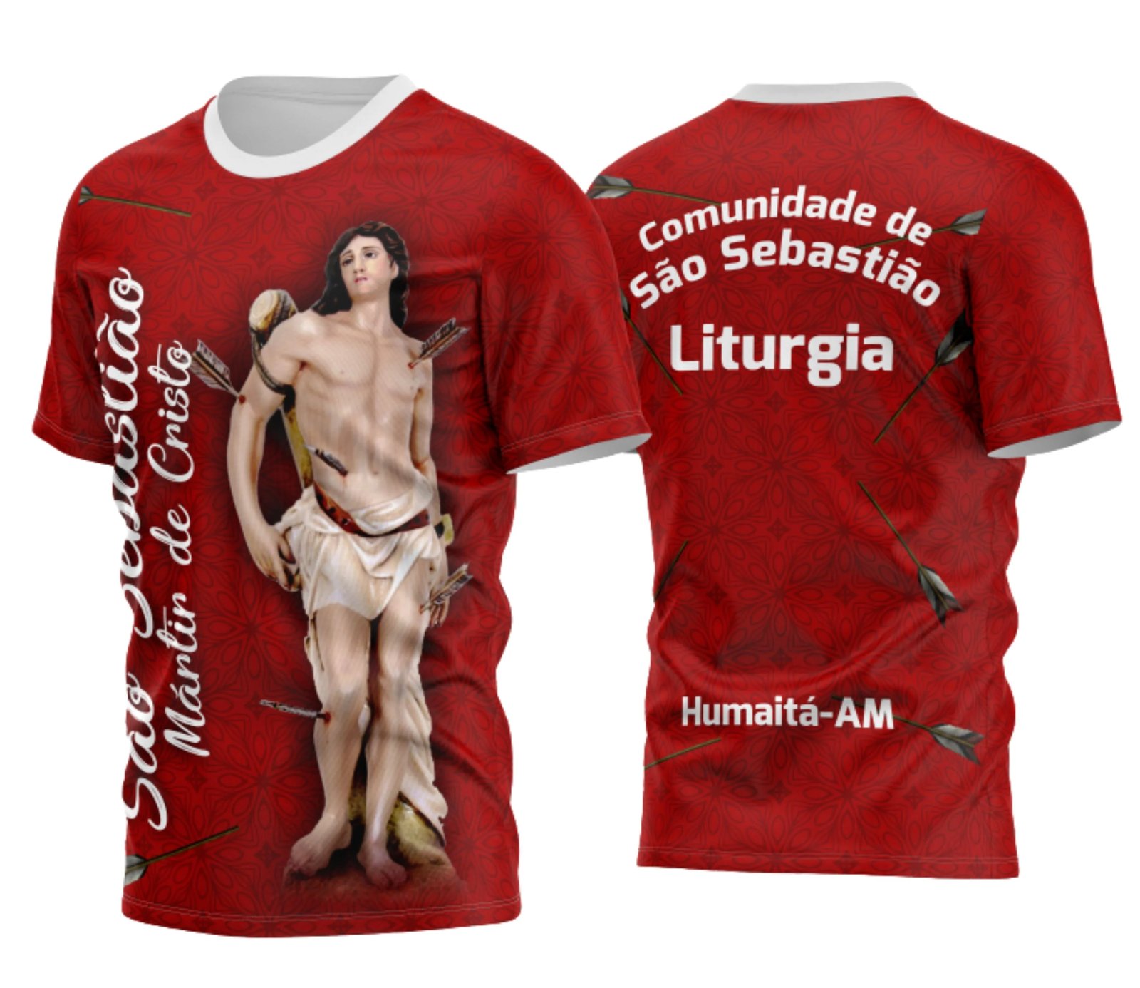 Camisa Religião São Sebastião Modelo 13