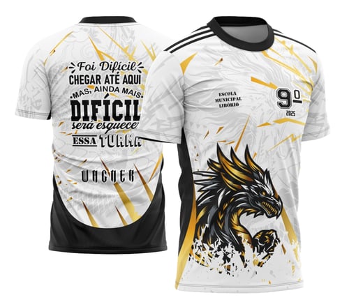 Camisa Formandos Nono Ano Dragão com Frase