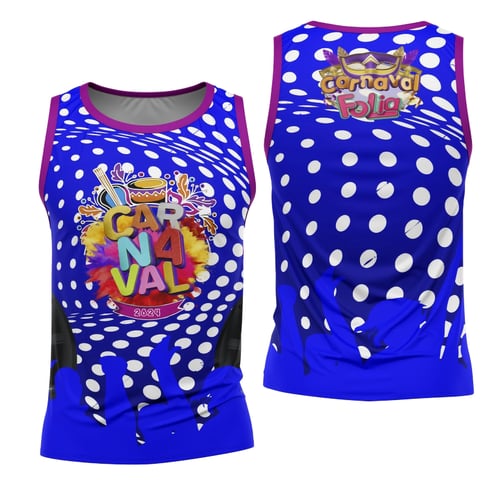 Arte Camisa Bloco Abadá Sublimação Carnaval 2026 - Modelo 100