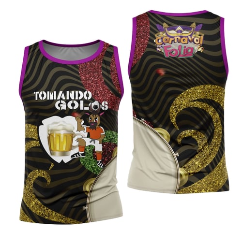 Arte Camisa Bloco Abadá Sublimação Carnaval 2026 - Modelo 131