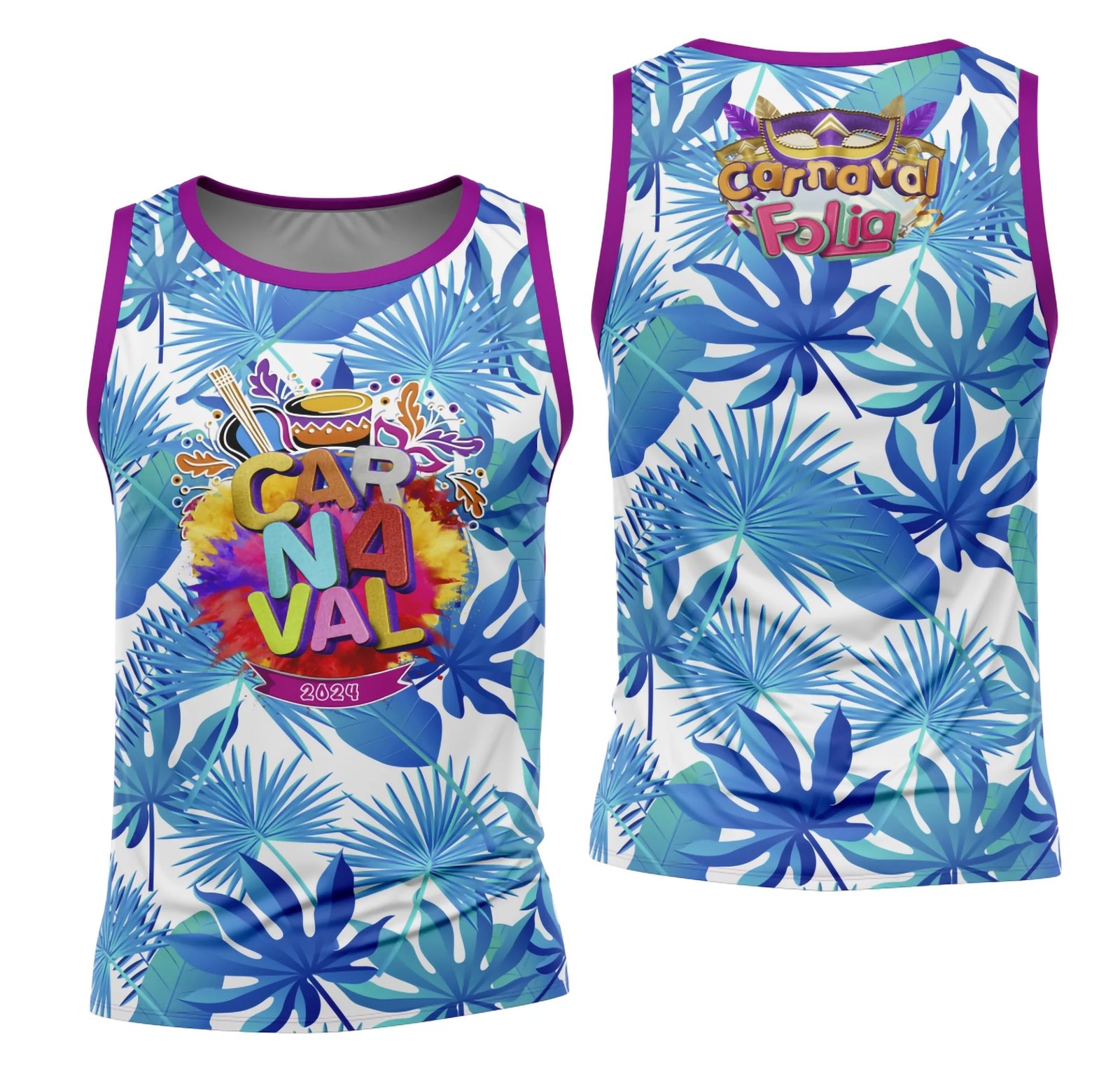 Arte Camisa Bloco Abadá Sublimação Carnaval 2026 - Modelo 35