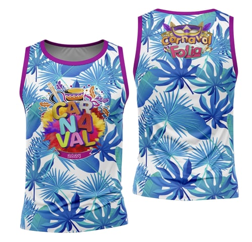 Arte Camisa Bloco Abadá Sublimação Carnaval 2026 - Modelo 35