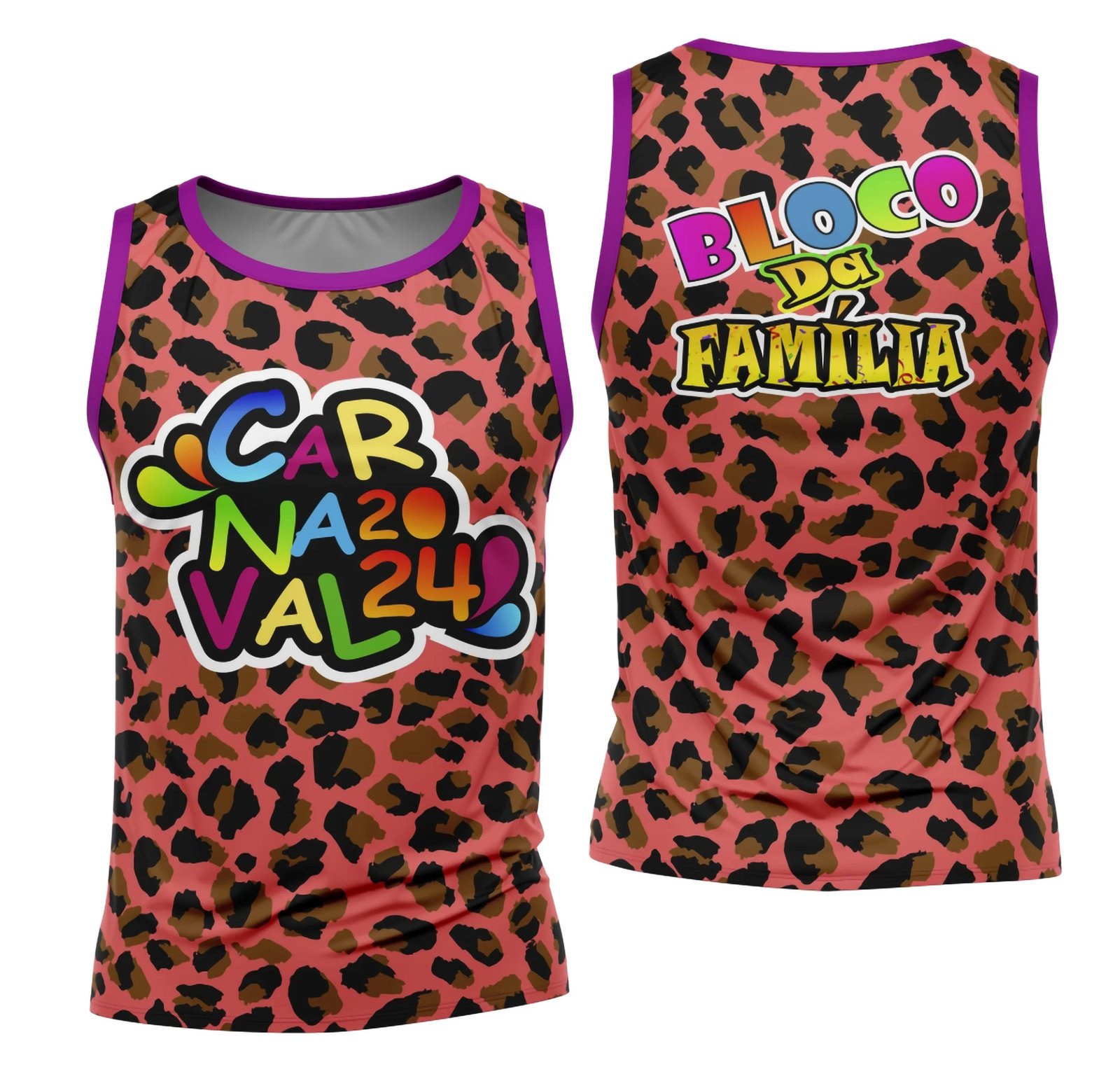 Arte Camisa Bloco Abadá Sublimação Carnaval 2026 - Modelo 62