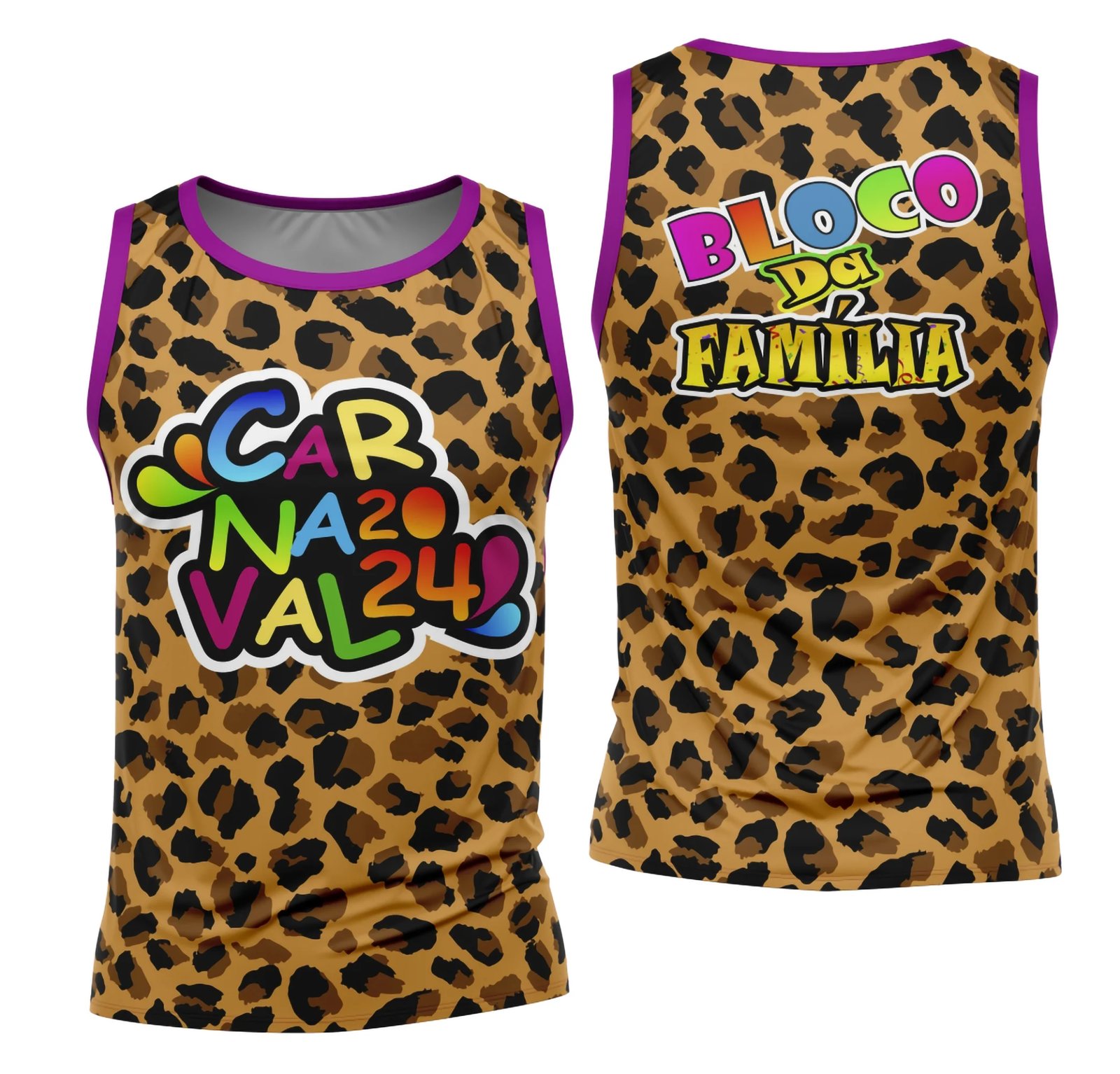 Arte Camisa Bloco Abadá Sublimação Carnaval 2026 - Modelo 65