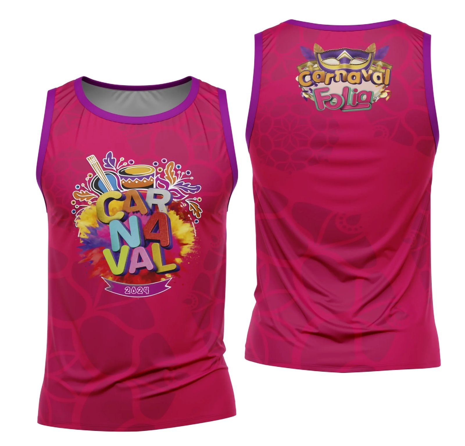 Arte Camisa Bloco Abadá Sublimação Carnaval 2026 - Modelo 88