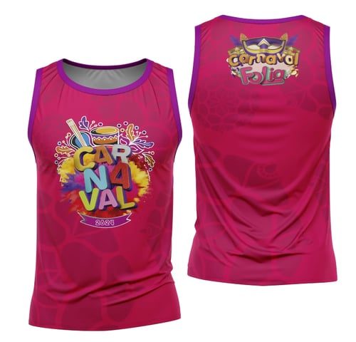 Arte Camisa Bloco Abadá Sublimação Carnaval 2026 - Modelo 88