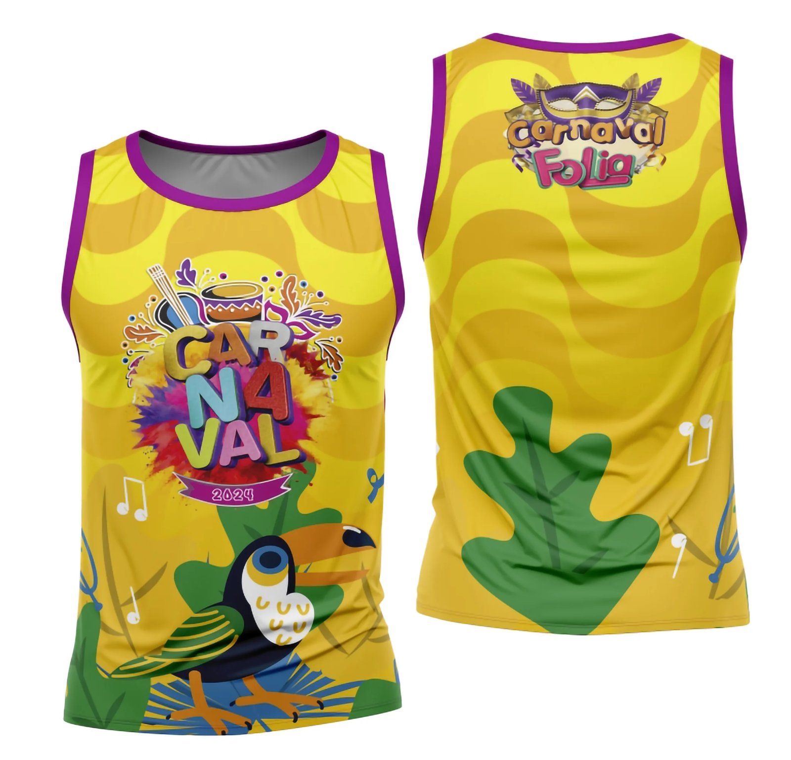 Arte Camisa Bloco Abadá Sublimação Carnaval 2026 - Modelo 90