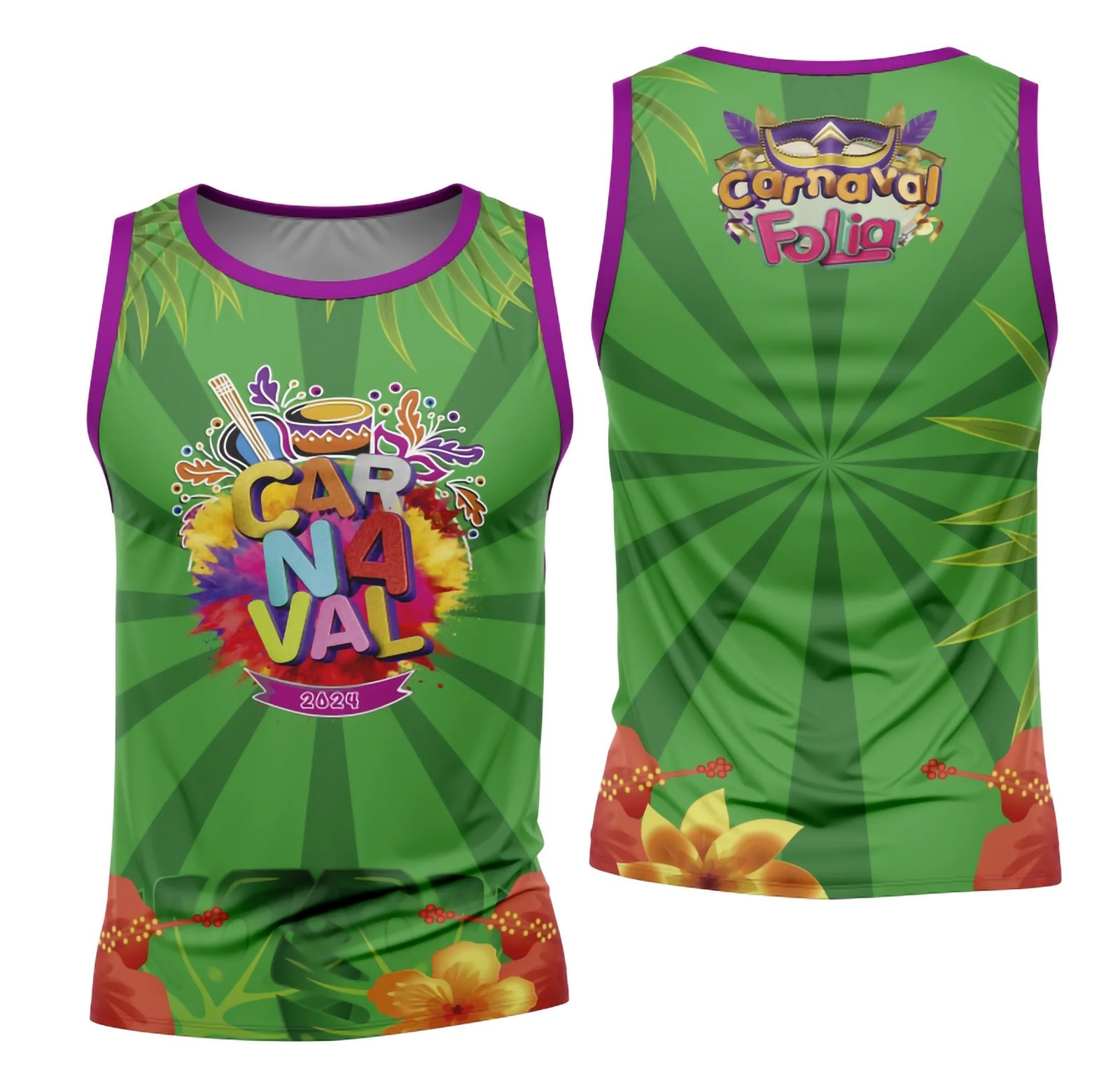 Arte Camisa Bloco Abadá Sublimação Carnaval 2026 - Modelo 94