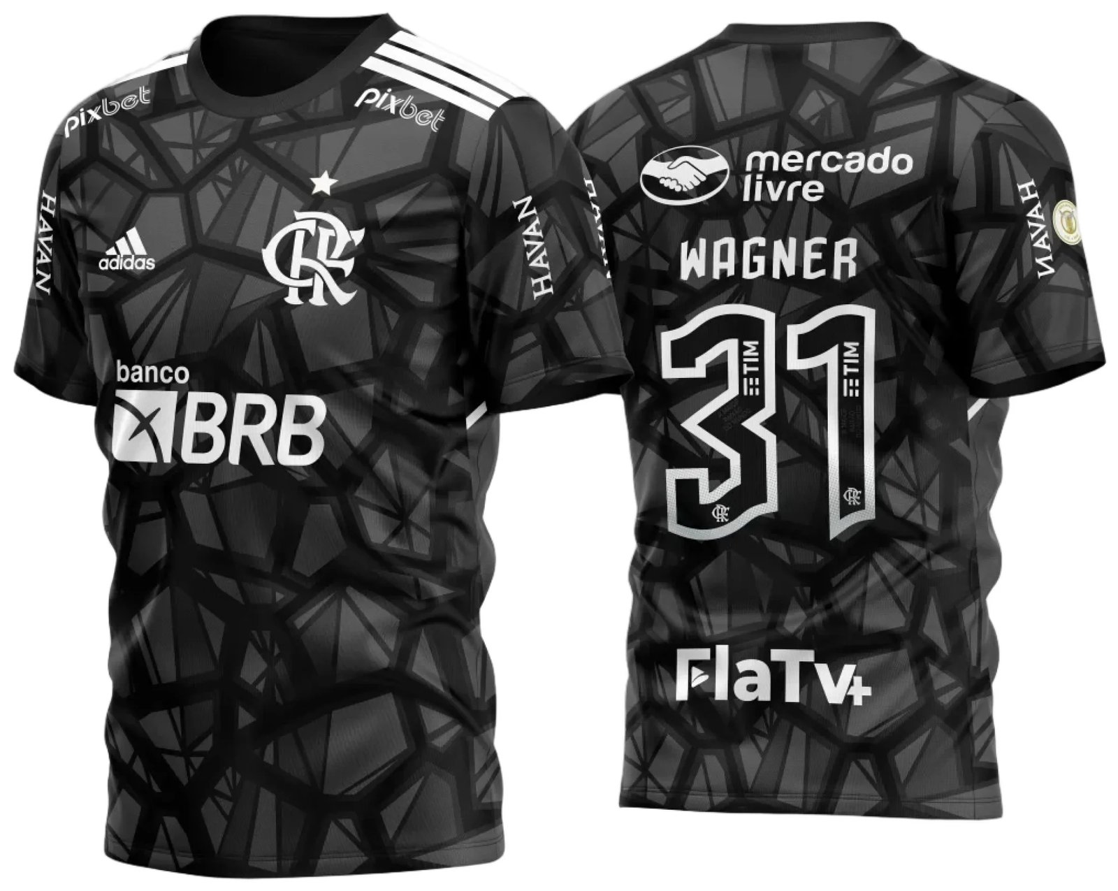 Arte Camisa Flamengo Titular - Goleiro 2022 2023 Preta - Camisas Personalizadas, Uniformes De Time, Camisas De Futebol, Camisas De Time, Sublimação Em Camisas, Personalização De Uniformes, Estampas Em Camisas, Camisas Para Eventos, Camisas Para Empresas, Camisas Promocionais, Uniformes Esportivos, Camisas De Torcedor, Sublimação Em Tecido