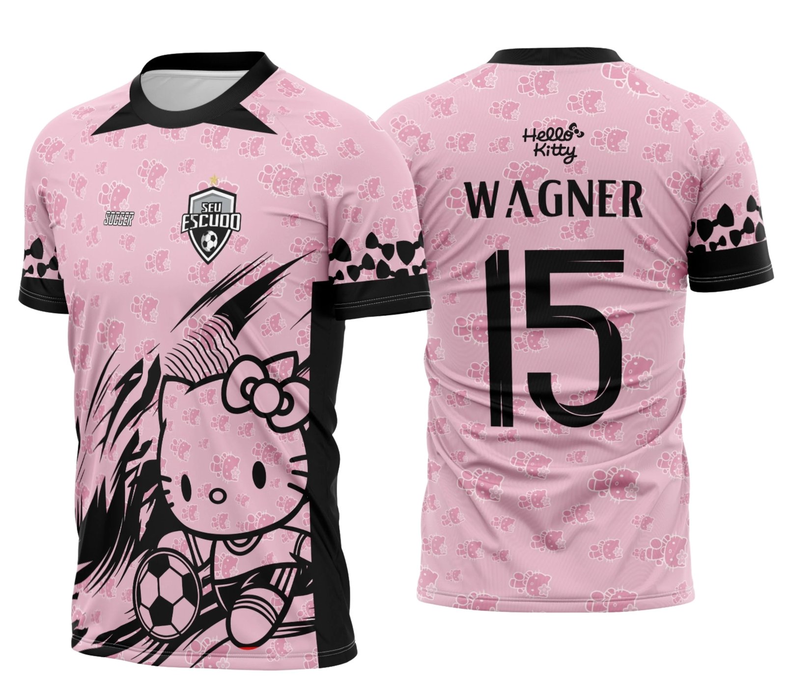 Arte Camisa Interclasse Hello Kitty 2025 - 0080