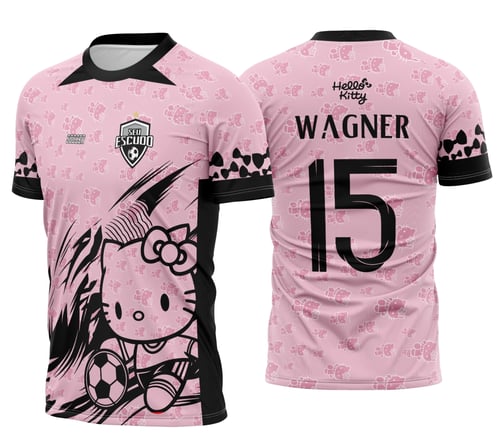 Arte Camisa Interclasse Hello Kitty 2025 - 0080