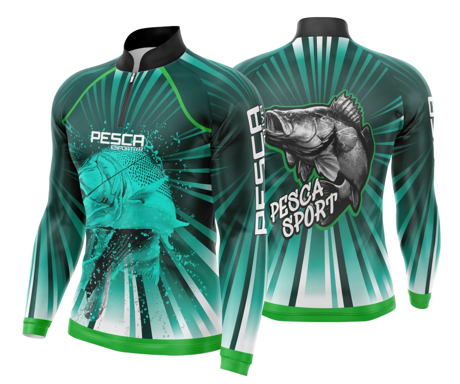 Arte Camisa Pesca Fishing Esportiva