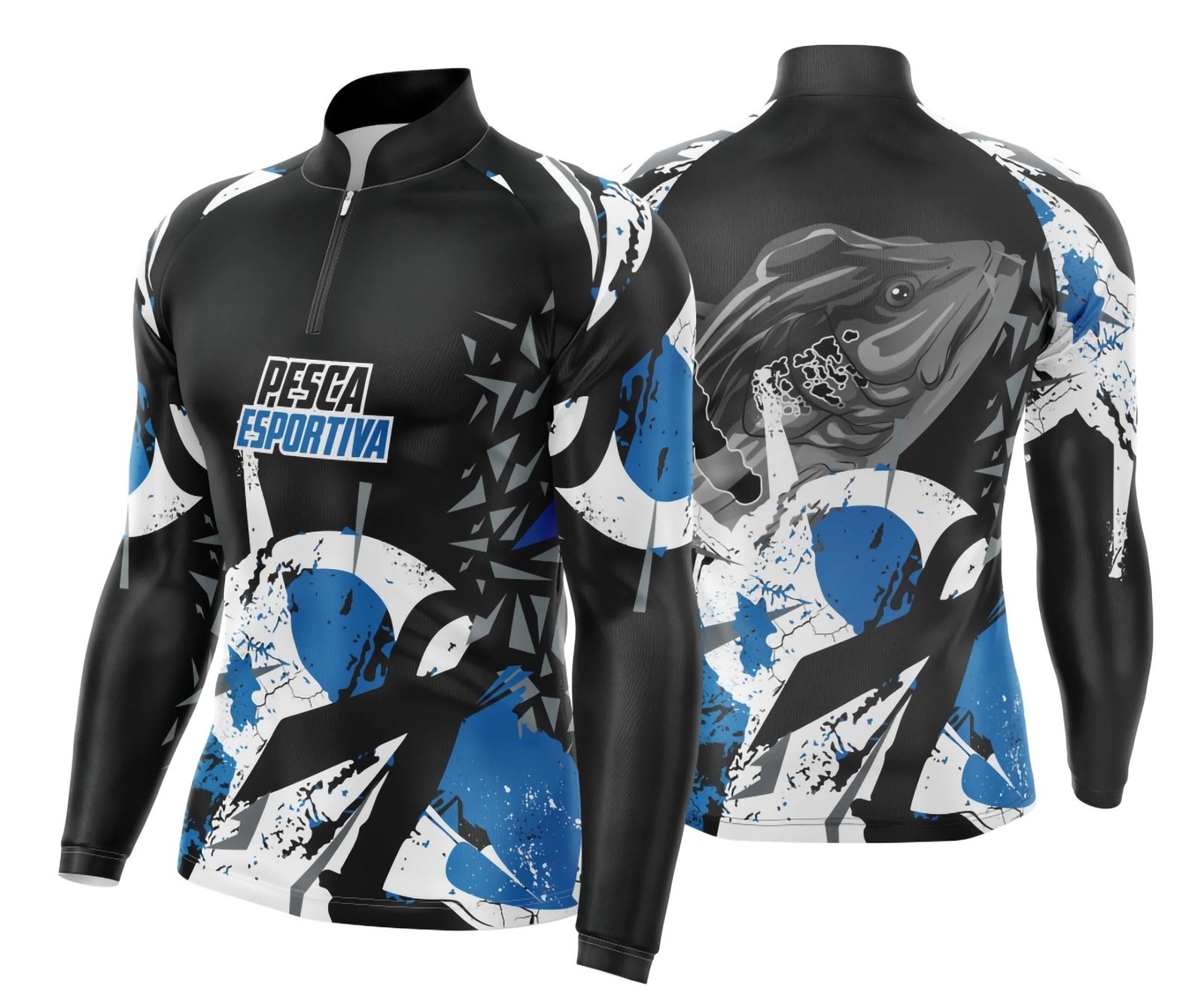 Arte Camisa Pesca Fishing Esportiva