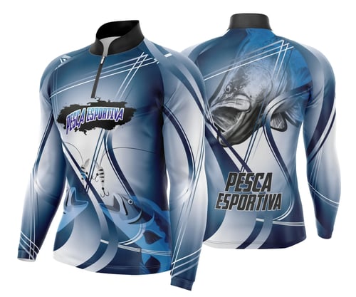Arte Camisa Pesca Fishing Esportiva