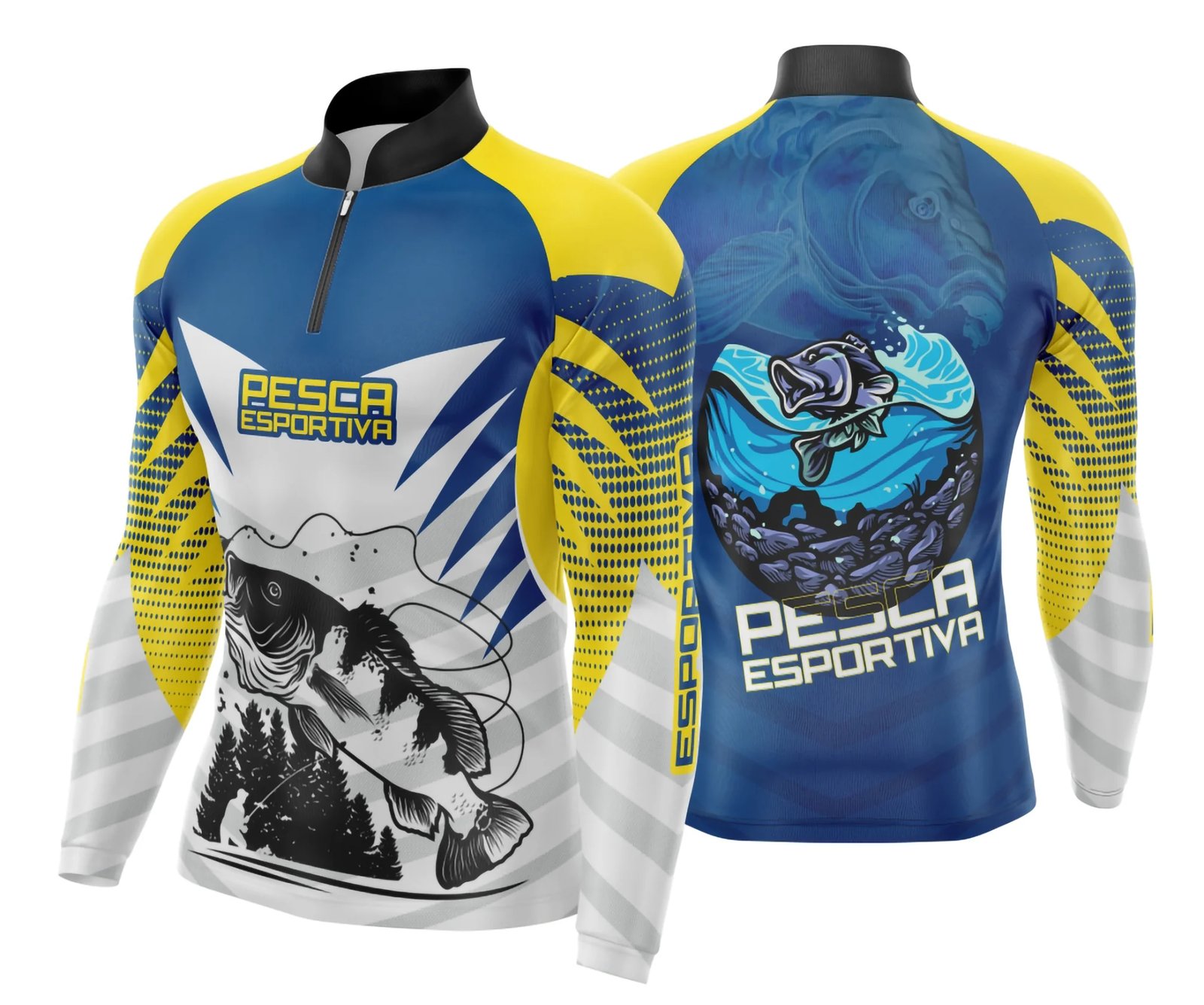 Arte Camisa Pesca Fishing Esportiva