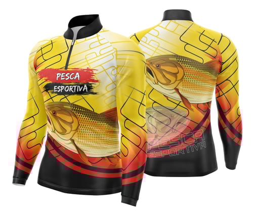 Arte Camisa Pesca Fishing Esportiva
