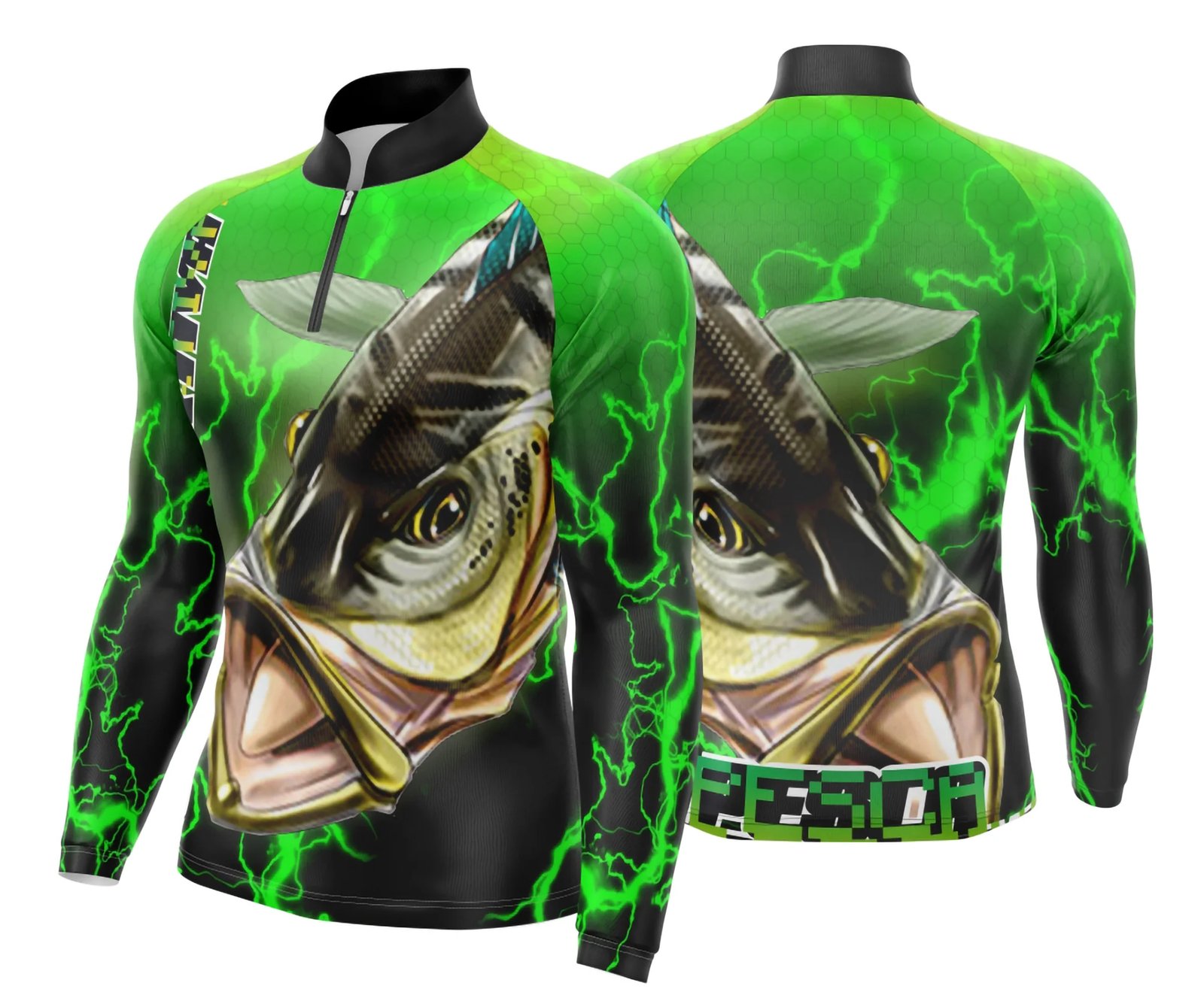 Arte Camisa Pesca Fishing Esportiva