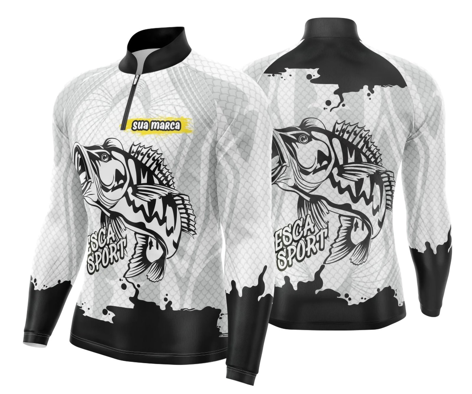 Arte Camisa Pesca Fishing Esportiva