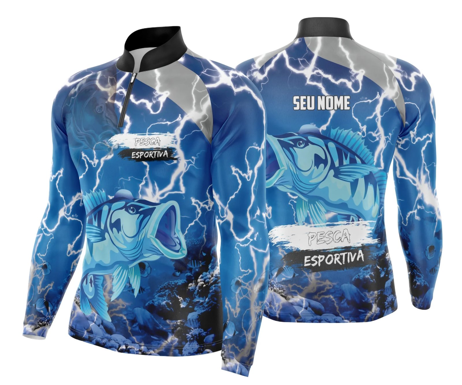 Arte Camisa Pesca Fishing Esportiva