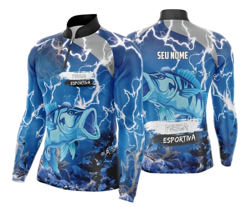 Arte Camisa Pesca Fishing Esportiva