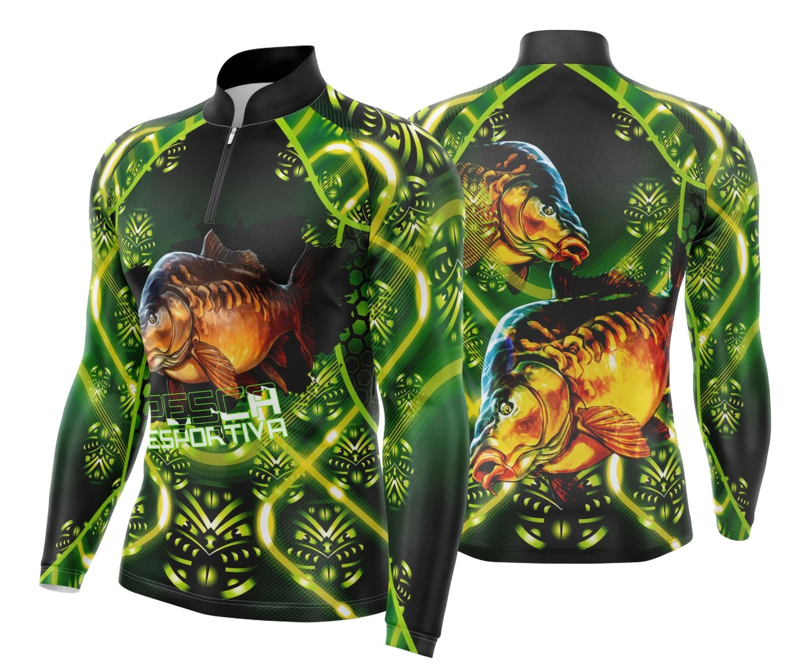 Arte Camisa Pesca Fishing Esportiva