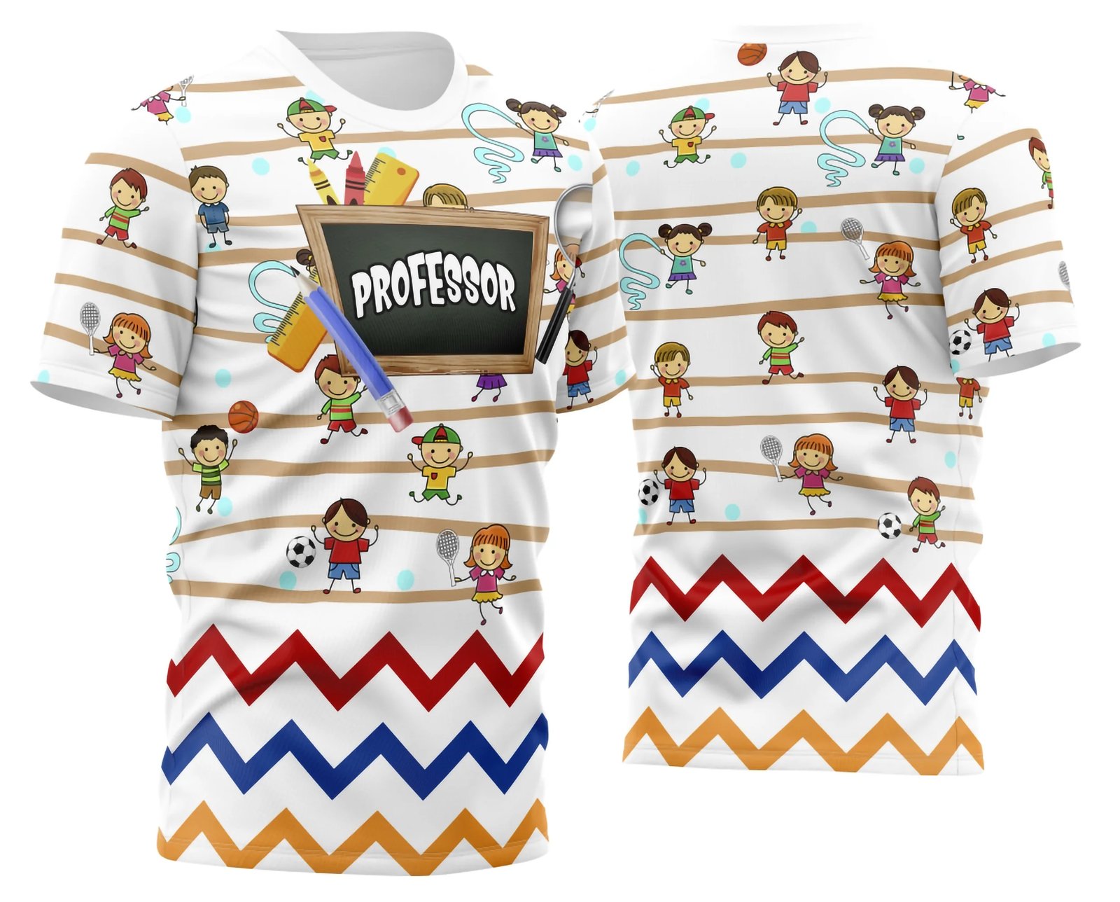 Arte Camisa Professora Personalizada