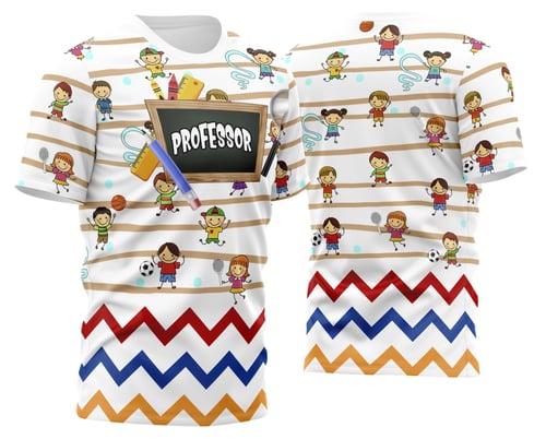 Arte Camisa Professora Personalizada