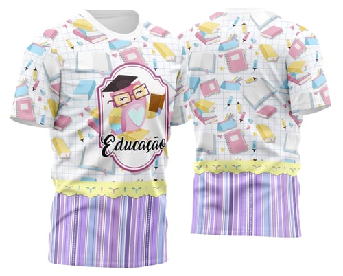Arte Camisa Professora Personalizada