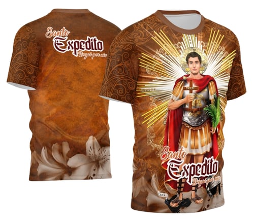 Arte Camisa Vetor Religião 2026 - Santo Expedito