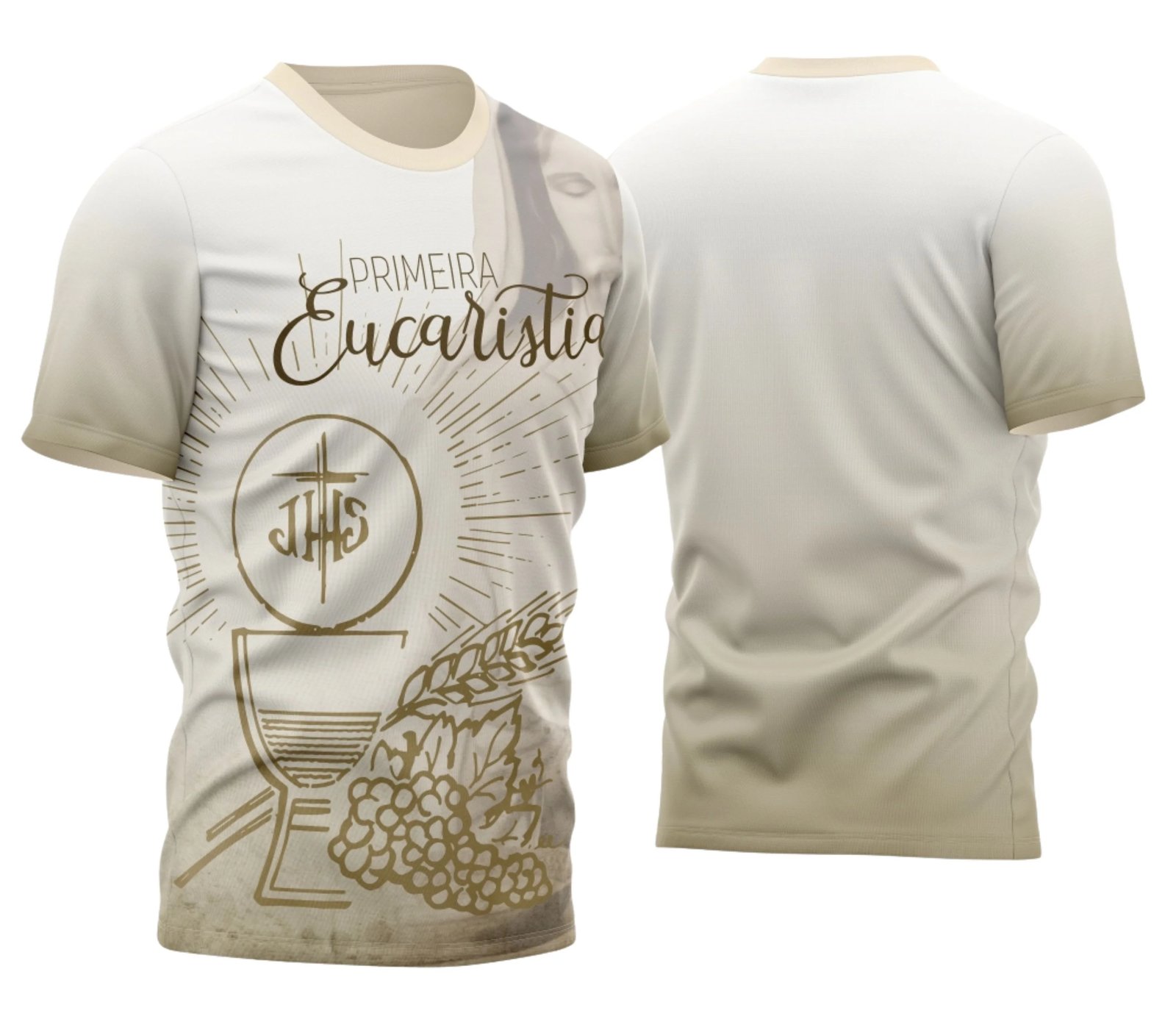 Arte Camisa Vetor Religião - Eucaristia Primeira Comunhão