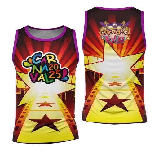 Arte Estampa Camisa Abadá de Carnaval 2026