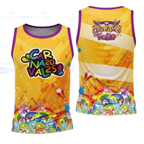 Arte Estampa Camisa Abadá de Carnaval 2026