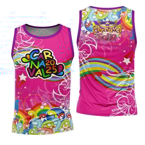 Arte Estampa Camisa Abadá de Carnaval 2026 - Modelo 23