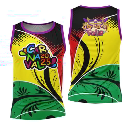 Arte Estampa Camisa Abadá de Carnaval 2026 - Modelo 23