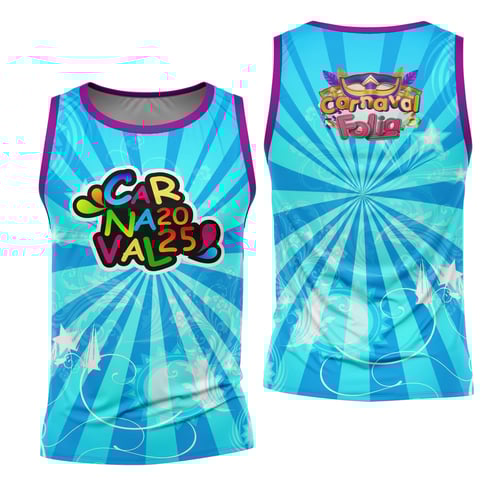 Arte Estampa Camisa Abadá de Carnaval 2026 - Modelo 23