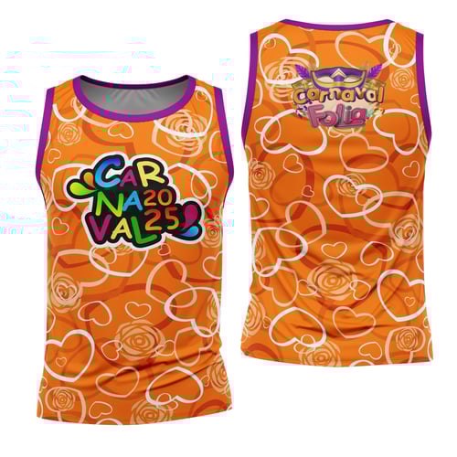 Arte Estampa Camisa Abadá de Carnaval 2026 - Modelo 23