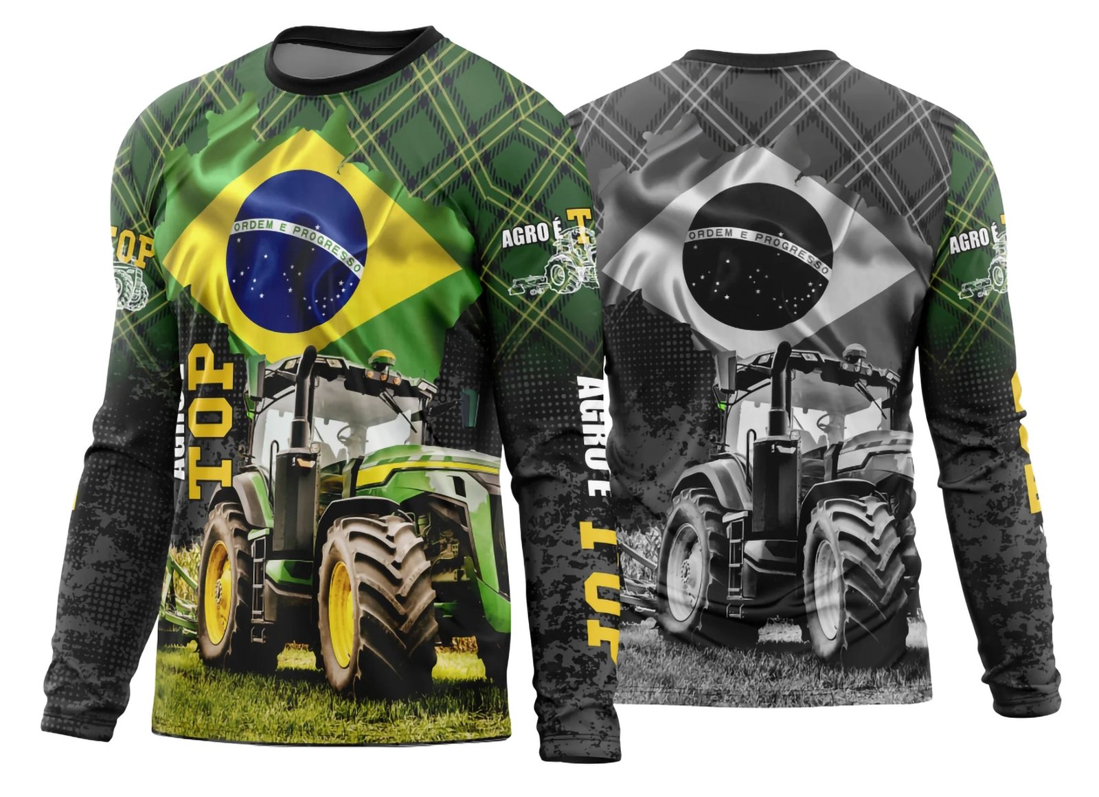  Arte Estampa Camisa Agro 2026 Modelo 05 Manga Longa