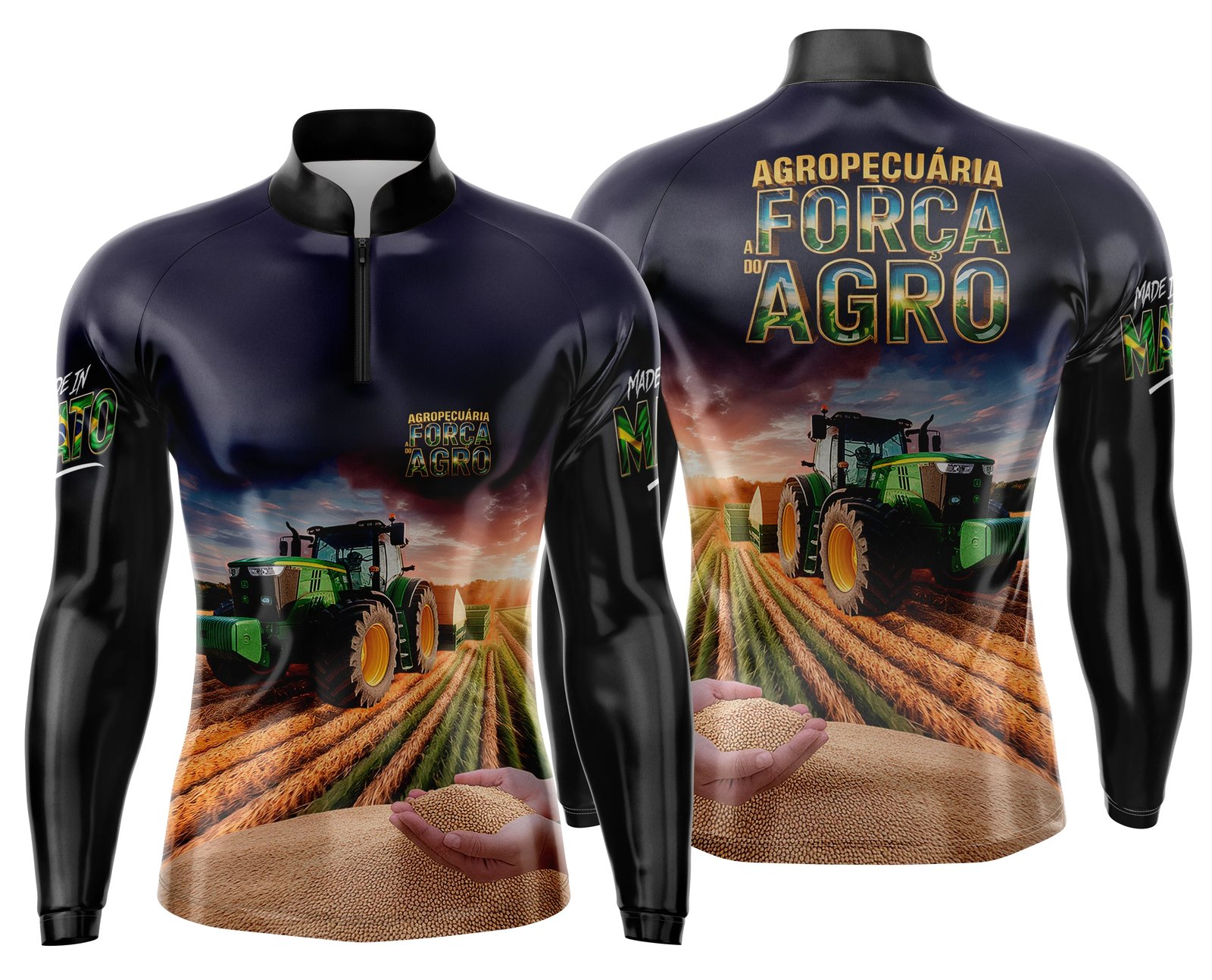 Arte Camisa Agro Mod 0022
