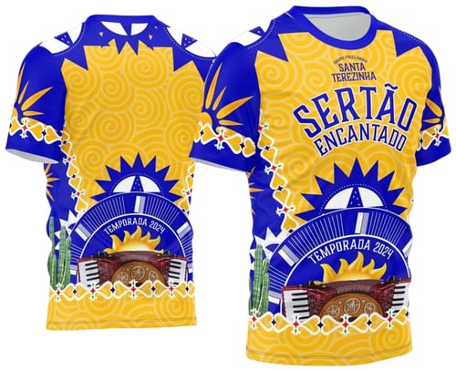 Arte Estampa Camisa Festa Junina Arraiá 2025