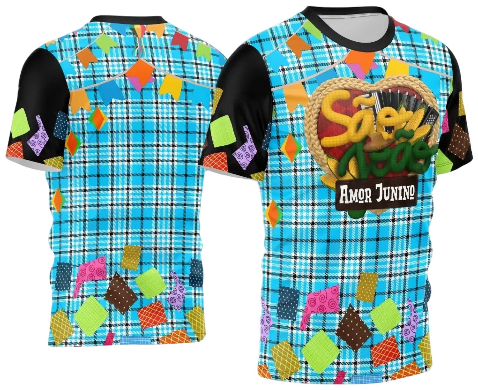 Arte Estampa Camisa Festa Junina Arraiá 2025
