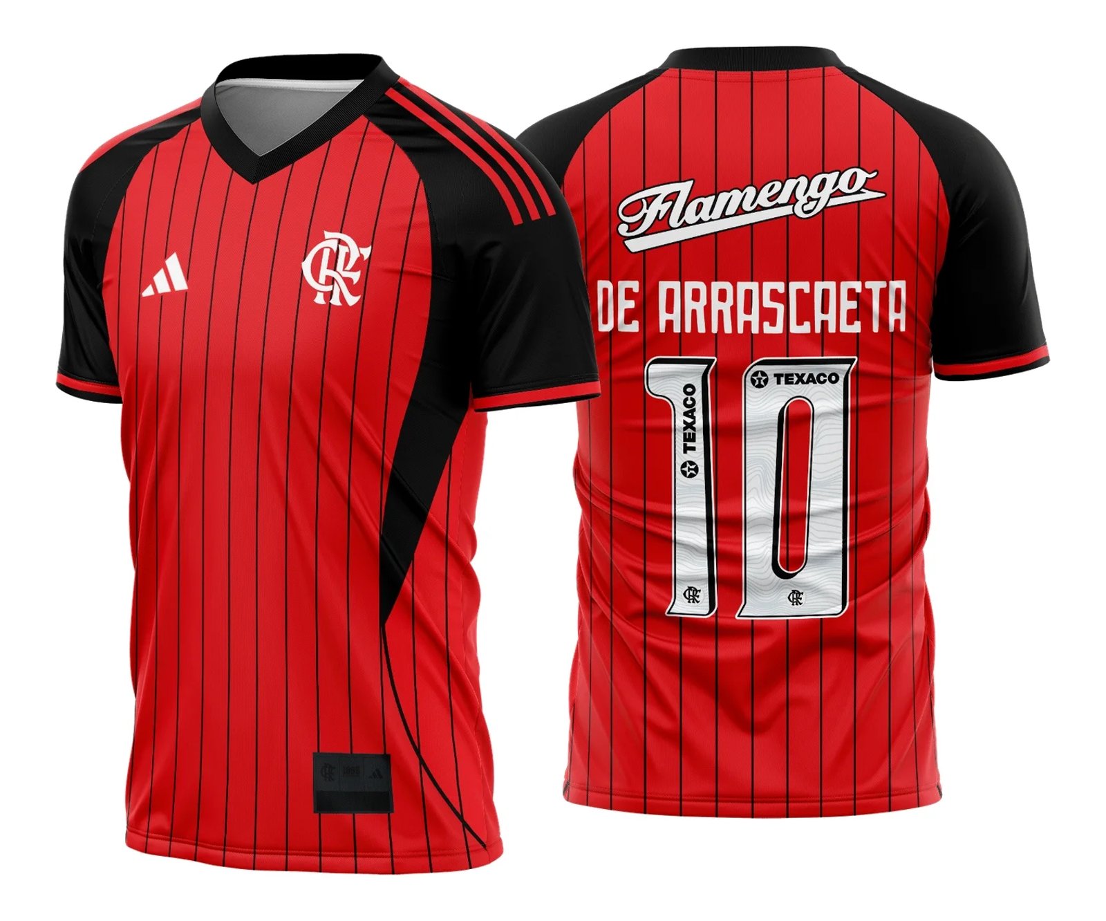 Arte Estampa Camisa Flamengo Passeio CWC 2025 - 2026