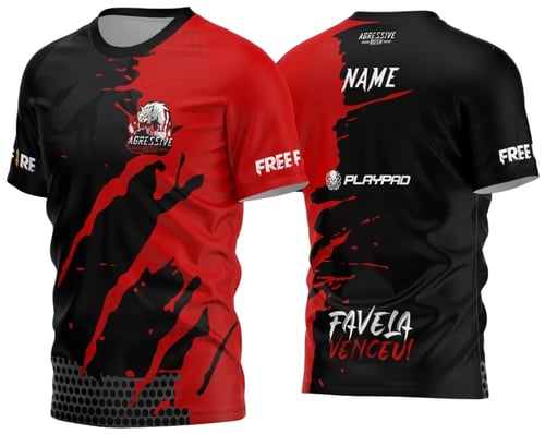 Arte Estampa Camisa Game 2024 - 2025