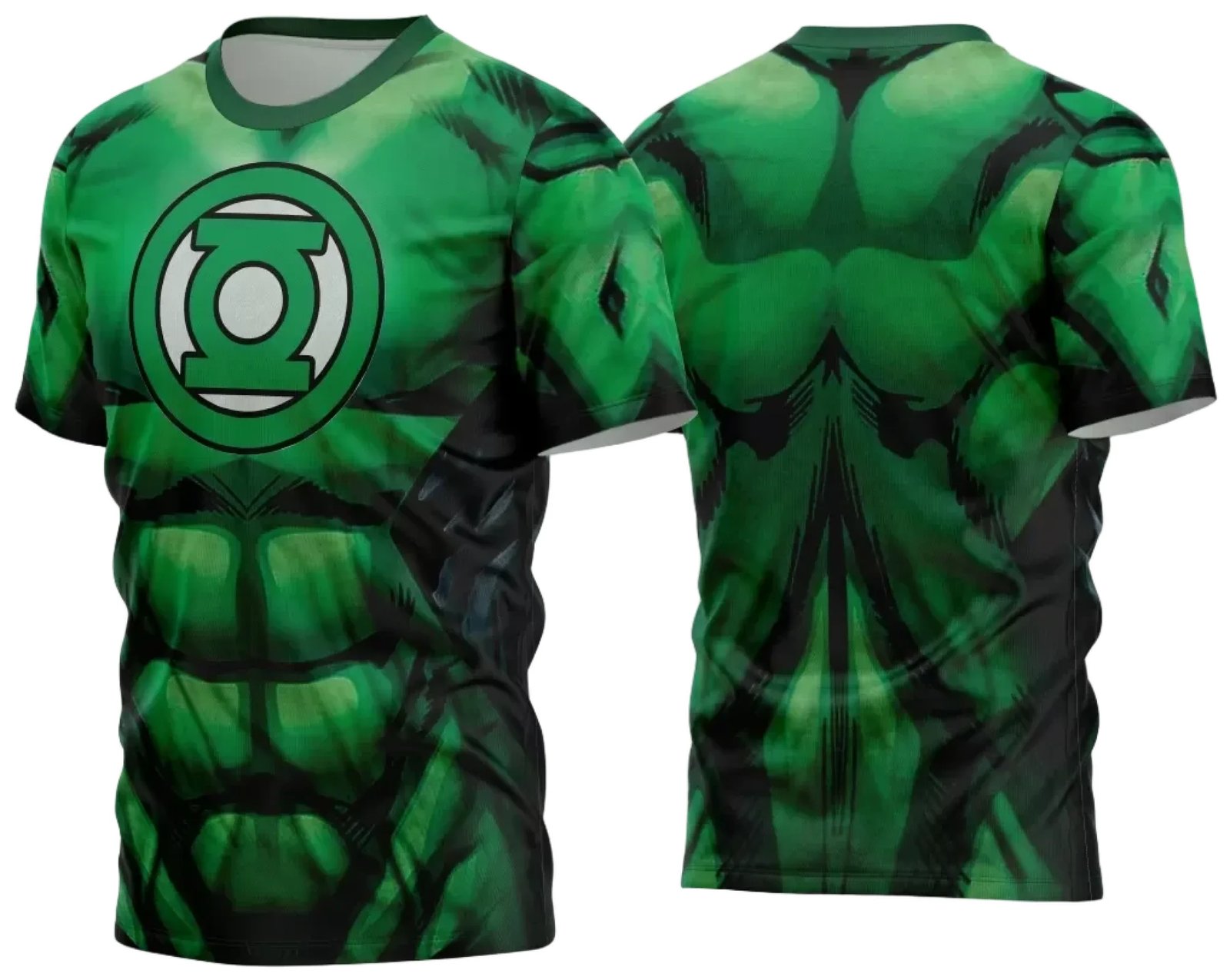 Arte Estampa Camisa Heróis - Lanterna Verde