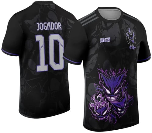 Arte Estampa Camisa InterClasse 2024 Gengar