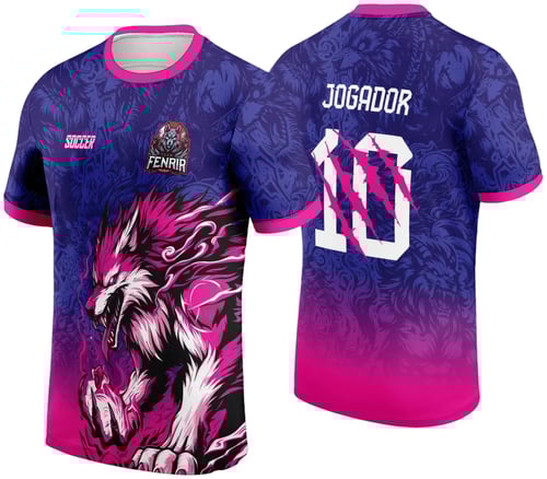 Arte Estampa Camisa INTERCLASSE 2024 - LOBO Feroz