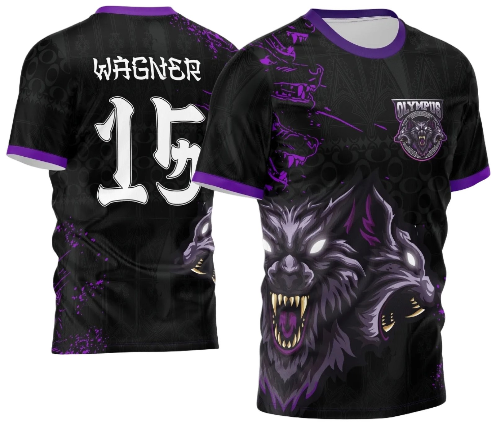 Arte Estampa Camisa InterClasse 2024 Lobos