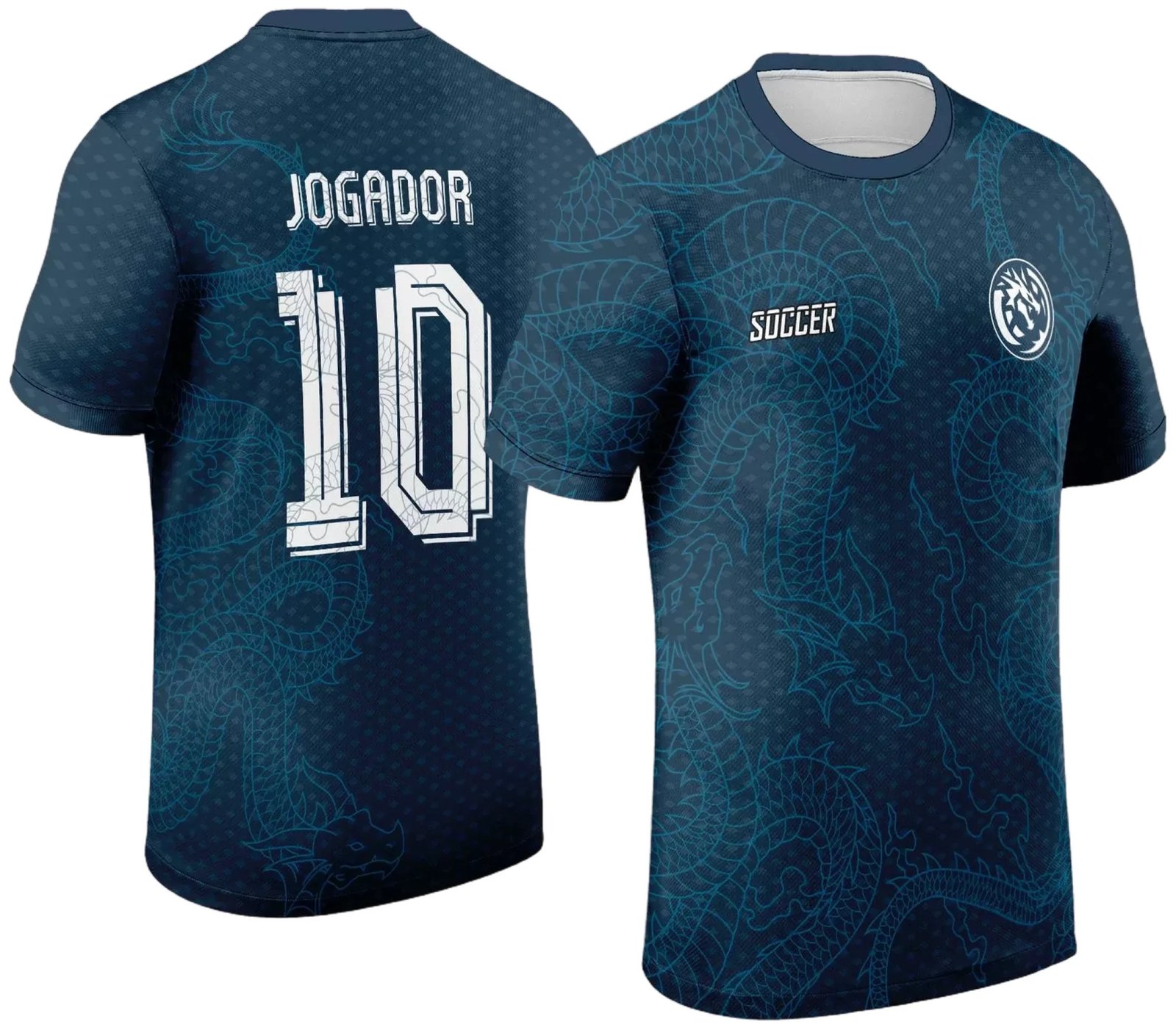 Arte Estampa Camisa Interclasse DRAGÃO 2024 - 2025